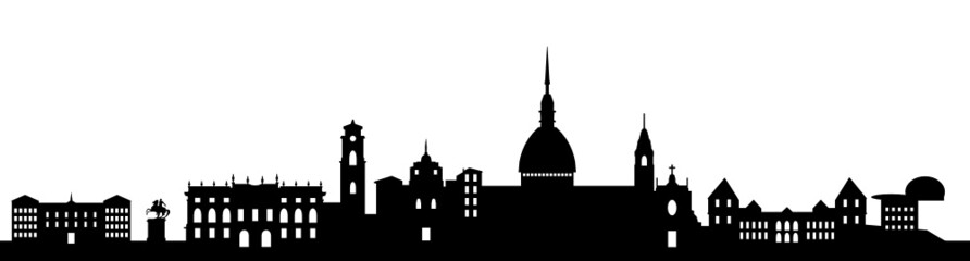 Fototapeta premium Skyline Turin