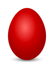 Red Easter Egg
