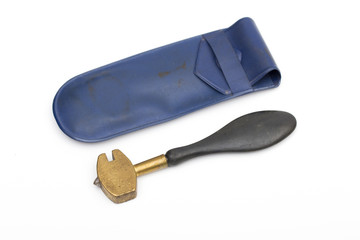 glass cutter on the white background