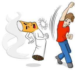 Kampf gegen die Nikotinsucht