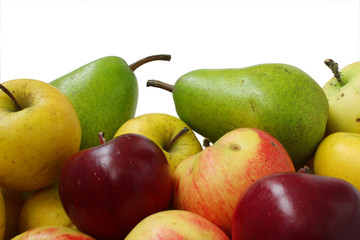 A bunch of fruit