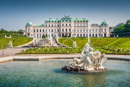 Belvedere Palace, Vienna, Austria