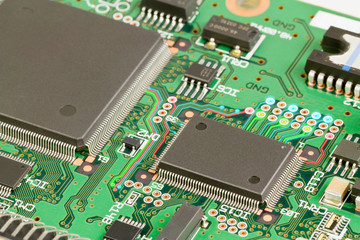 Electronics. Printed circuit board.