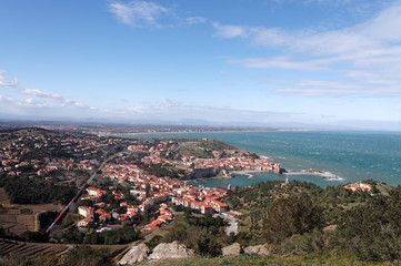 côte vermeilleb et Collioure