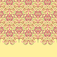 Background eastern floral