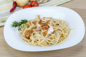 Pasta carbonara