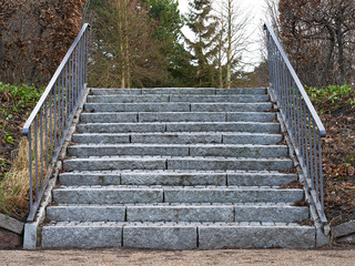 Stone stairway