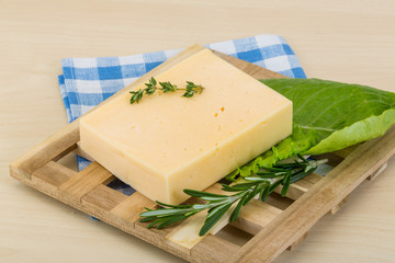 Yellow cheese