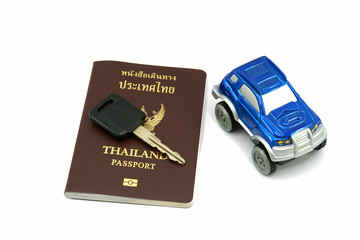 Thailand Passport and Car