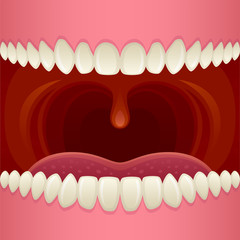 Open mouth
