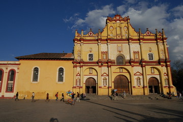 Fototapeta na wymiar Kathedrale von San Cristobal de las Casas