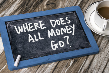 where does all money go?