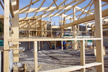 charpente en ossature bois