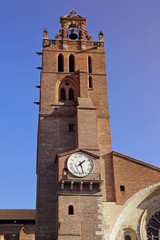 Fototapeta na wymiar cathédrale Saint-Etienne, Toulouse, France