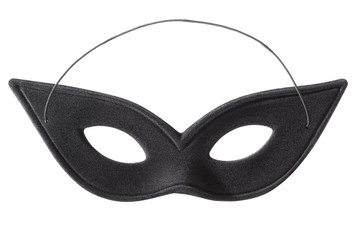 Simple black mask on white, clipping path