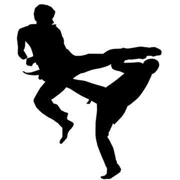 Silhueta - Taekwondo