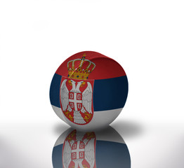 Naklejka premium serbian hockey
