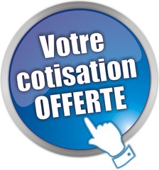 bouton votre cotisation offerte