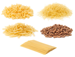 Pile of Uncooked Pasta