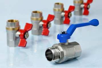 Valves for hot and cold water