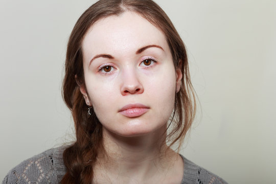 woman without make-up