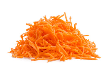 Karotten im Julienne-Schnitt