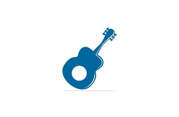 guitar logo icon 1 template