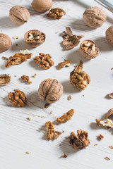 Raw walnuts