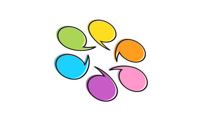 Speech Bubbles Chat Conversation Logo 1