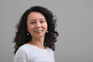 Female asian smiling