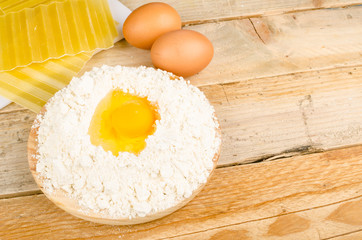 Preparing lasagna dough