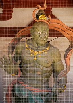 Nio (Benevolent Kings) at Shitennoji Temple in Osaka