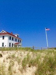 Dune House and Flag