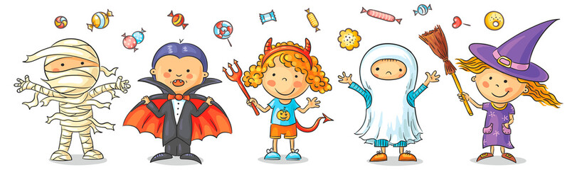 Halloween kids © katerina_dav