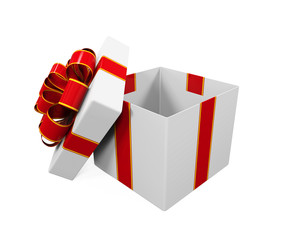 Obraz premium White Gift Box