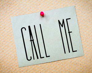Call Me Message