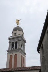 Campanile con angelo, Udine