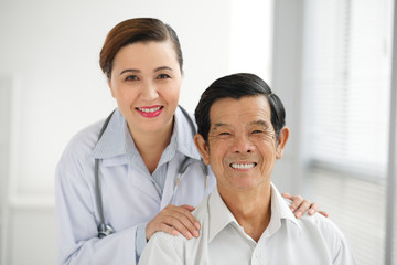Doctor and patient