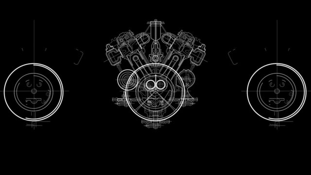 The drawing engine
