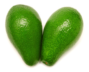 Two avocados