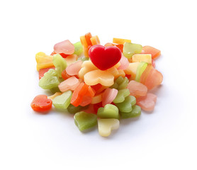 Valentine Abstract with Souvenir Wedding