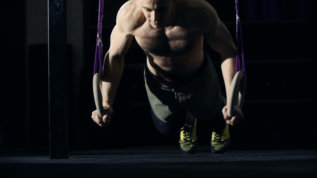 Ring Push Ups