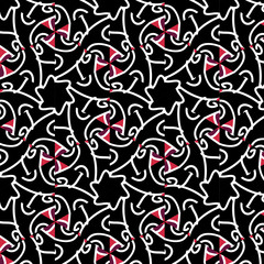 Abstract geometric background composed of vintage colors bricks