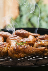 Grilled chicken sticks