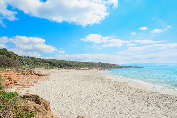 clouds over Le Bombarde beach