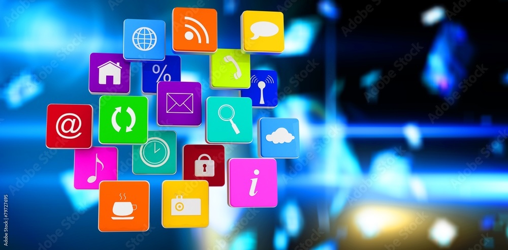 Poster composite image of apps