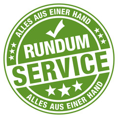 RUNDUM Service - Alles aus einer Hand! Stempel