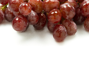 pink grapes