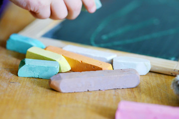 Kids Hand color drawing