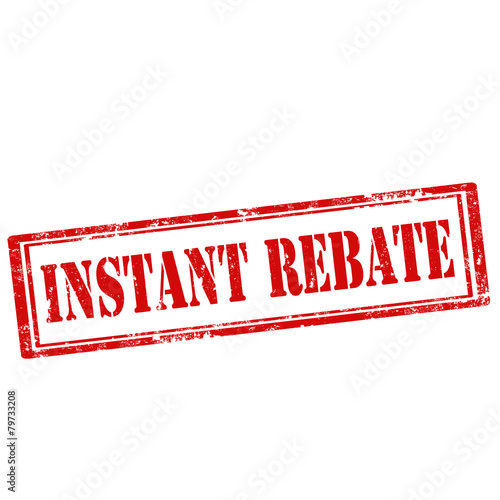  Instant Rebate stamp Stock Image And Royalty free Vector Files On 
